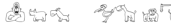 TPF Ubiquitous font preview